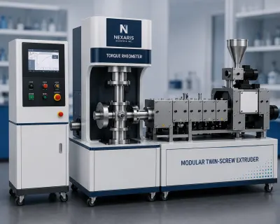NEXARIS PROCESS-20 (Torque Rheometer with Modular Twin-Screw Extruder System)